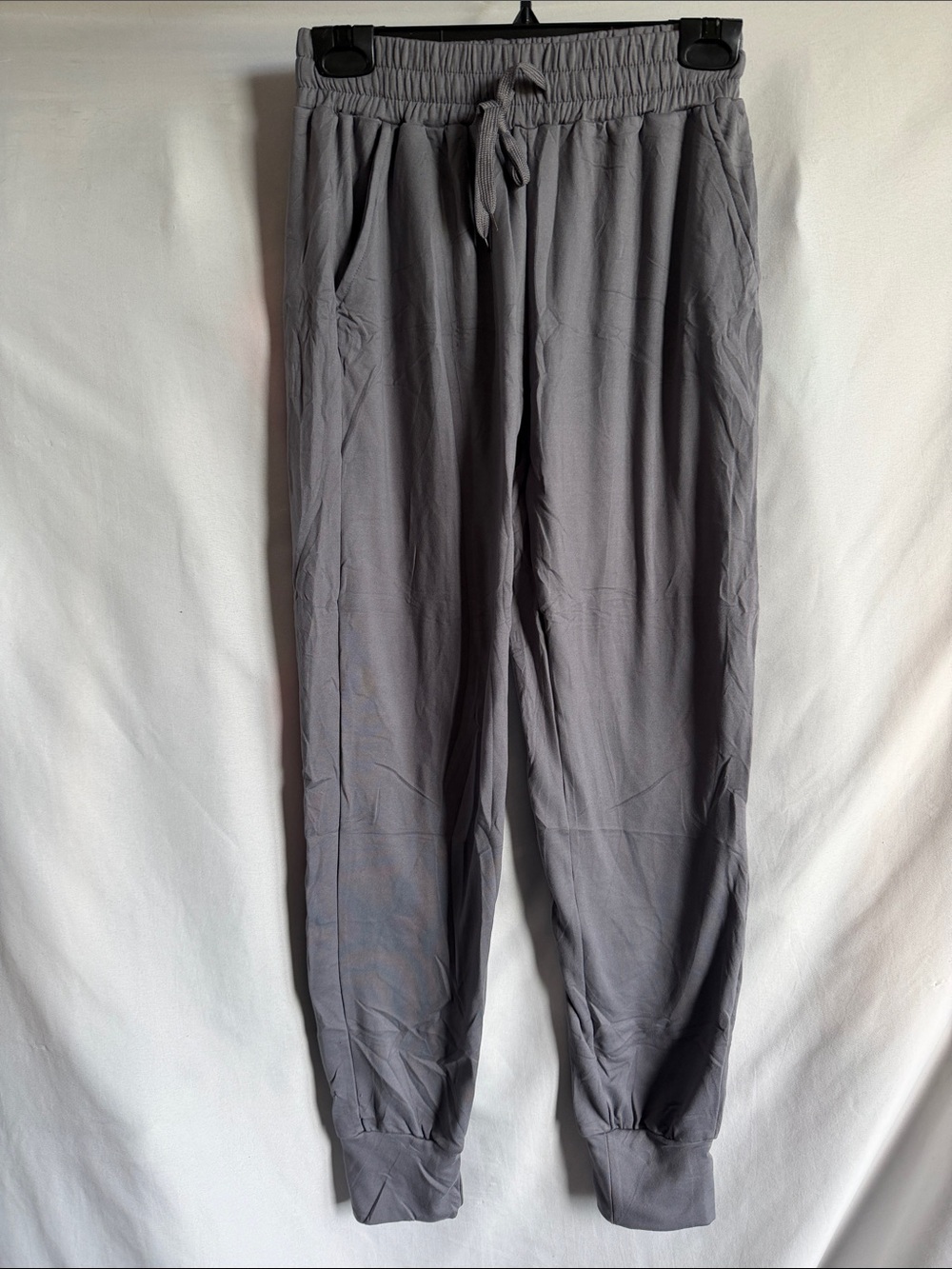 Women’s Gray Drawstring Jogger Pants